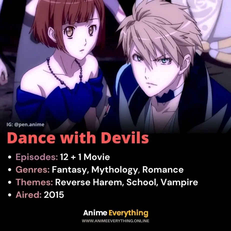 Dance with Devils - Mejor anime de harén inverso