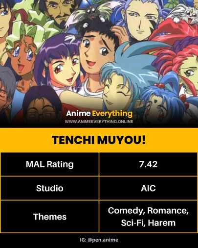 Tenchi Muyou ! - Meilleur anime de harem avec OP MC