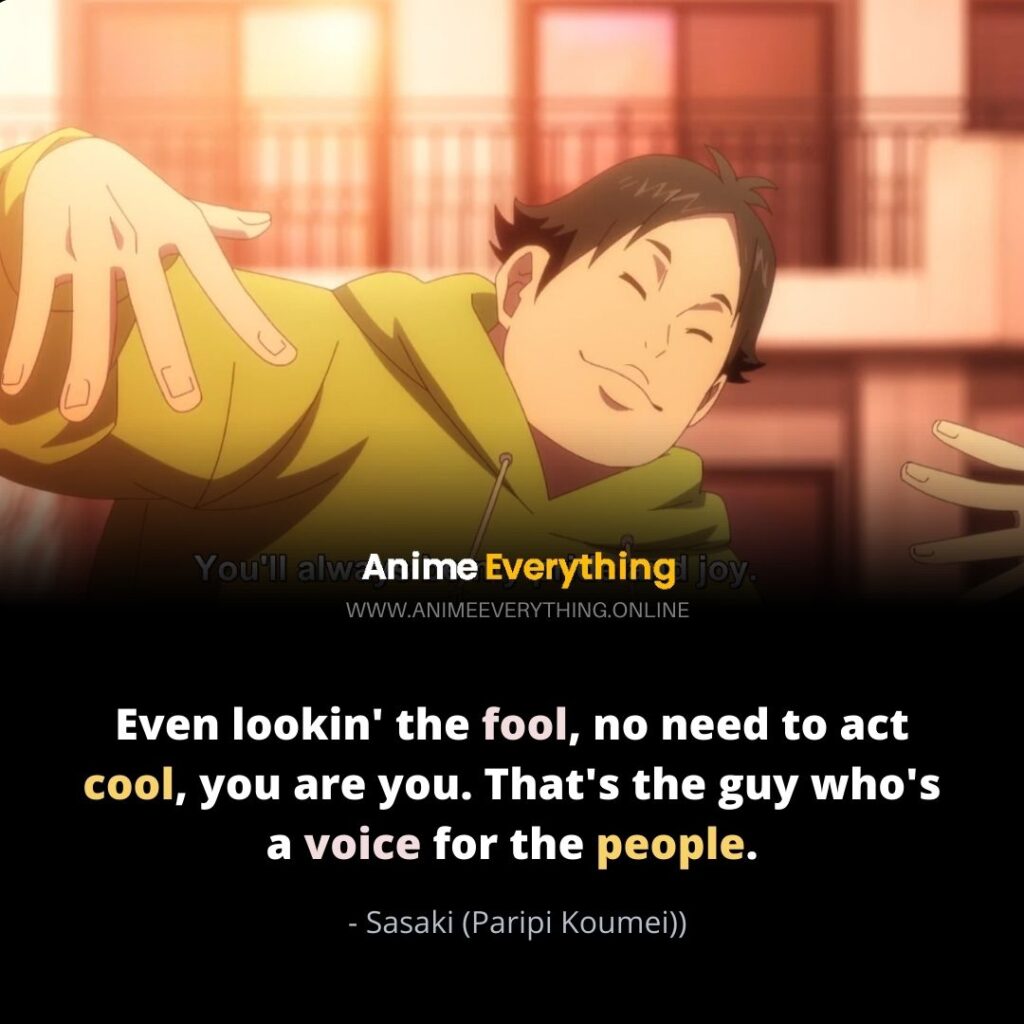 Sasaki Quotes From Paripi Koumei (Ya Boy Kongming!)