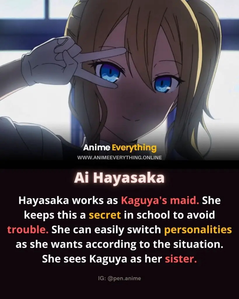 Ai Hayasaka - Personajes de Love Is War Wiki