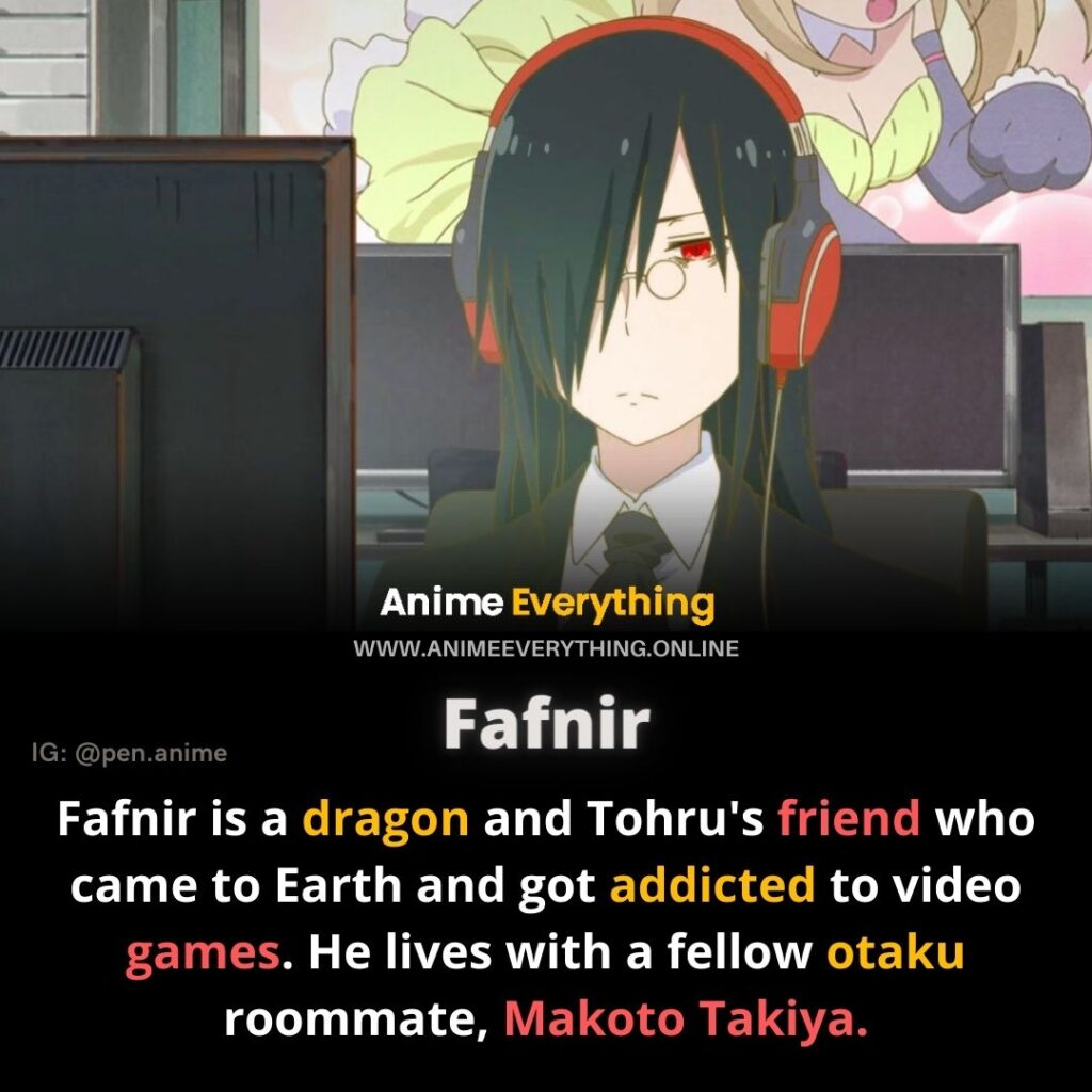 Fafnir - Wiki do personagem Dragon Maid