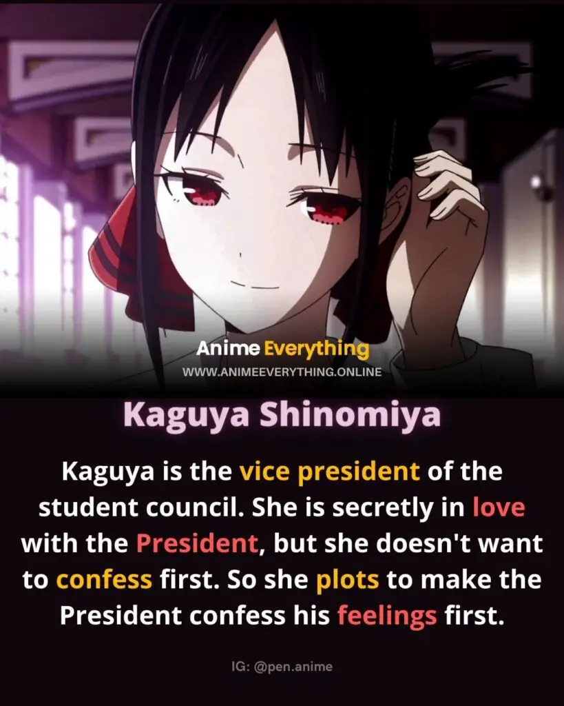 Kaguya shinomiya - L'amore è la guerra Personaggi Wiki