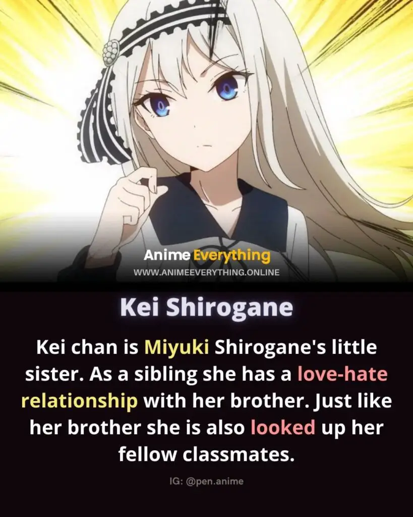 Kei Shirogane - Wiki Personnages Love Is War