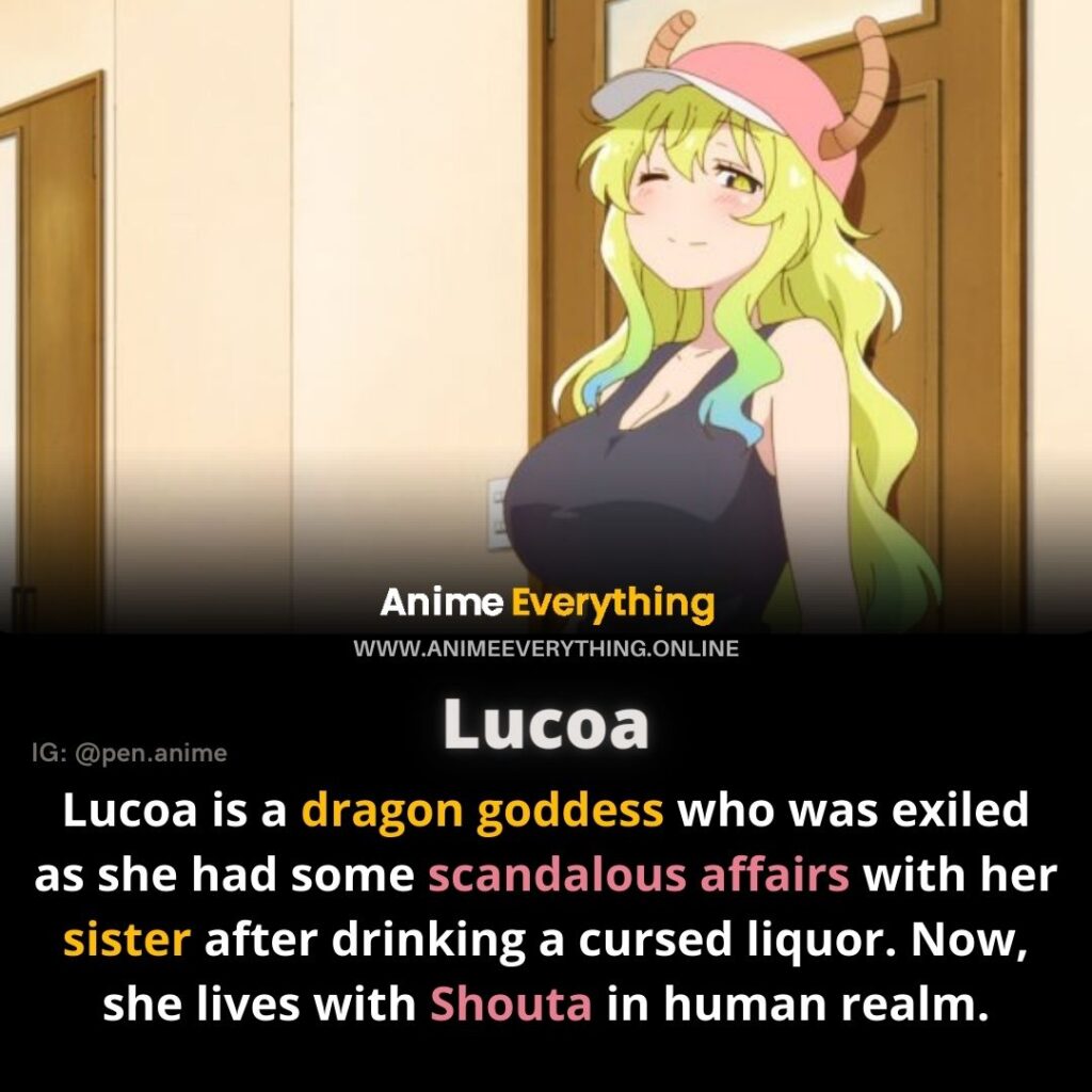 Lucoa - Wiki del personaggio di Dragon Maid