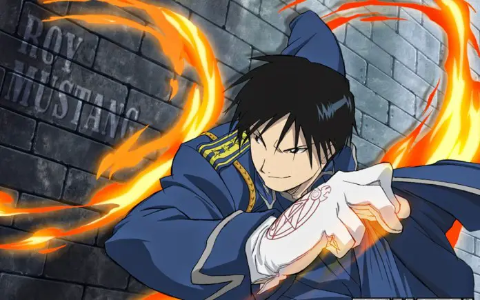 Roy Mustang - popular fire users in anime