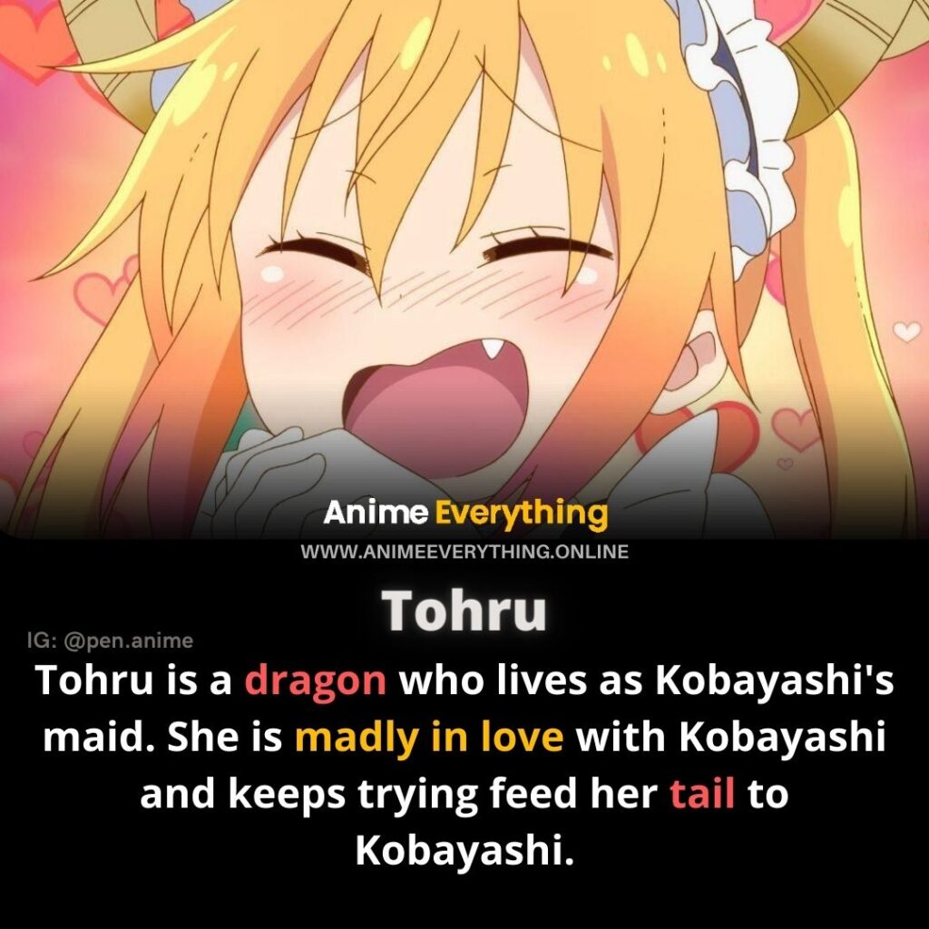 Tohru - wiki do personagem Dragon Maid