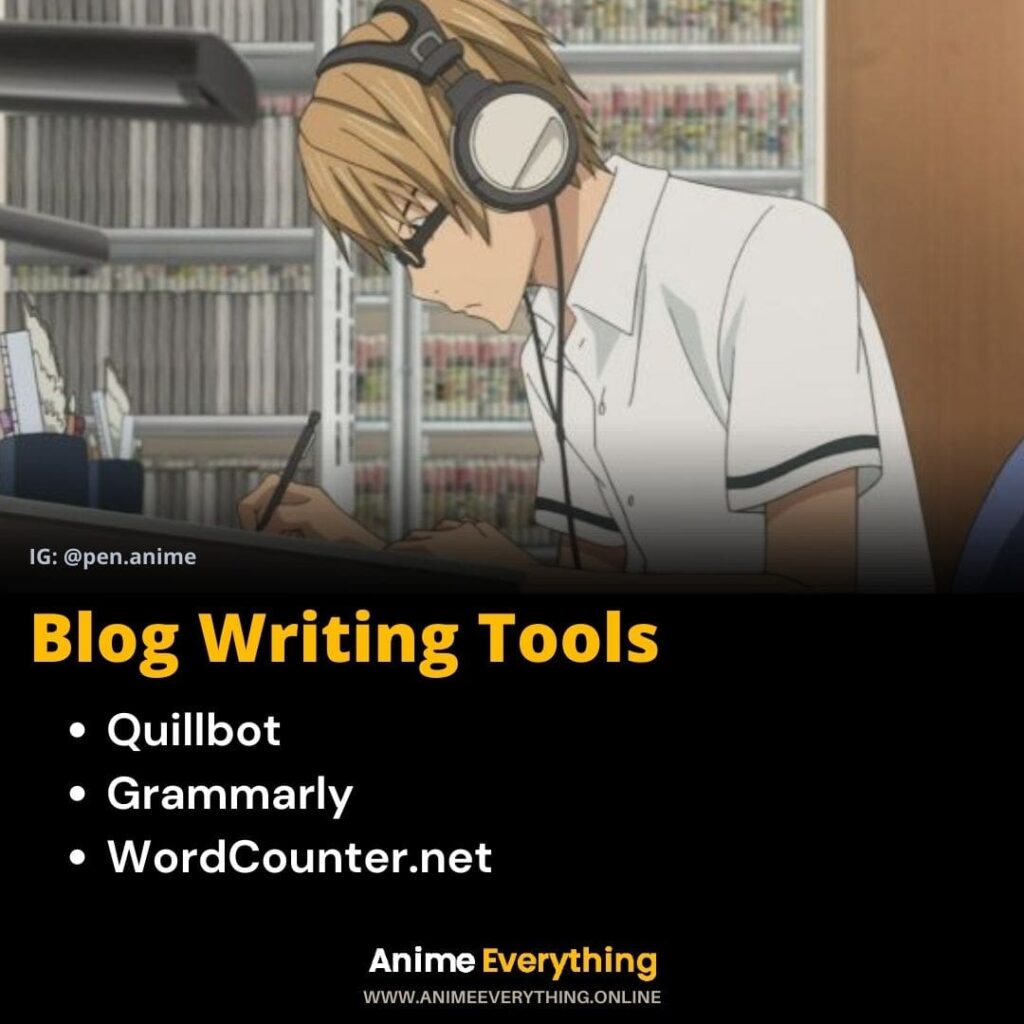outils d'écriture de blogs