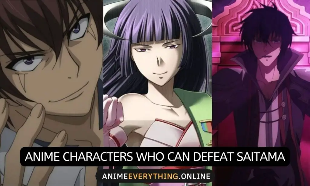 Personaggi anime che possono sconfiggere Saitama