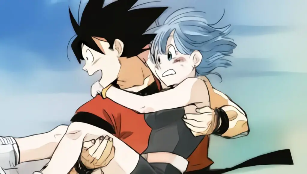 Goku et Bulma - meilleurs vaisseaux dragon ball