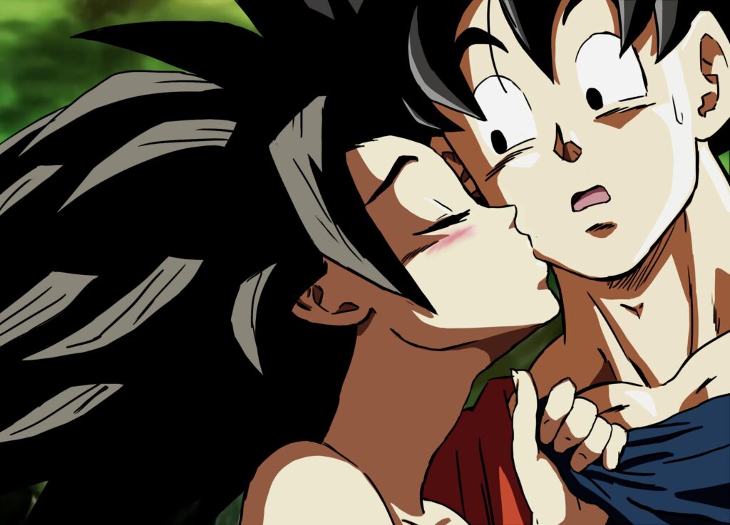 Goku y Caulifla: los mejores barcos de Dragon Ball