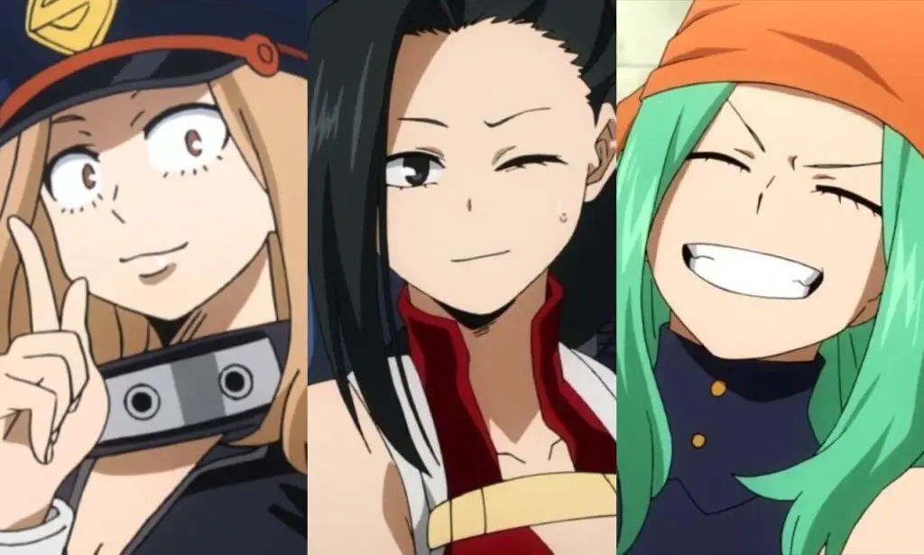 Personnages féminins MHA
