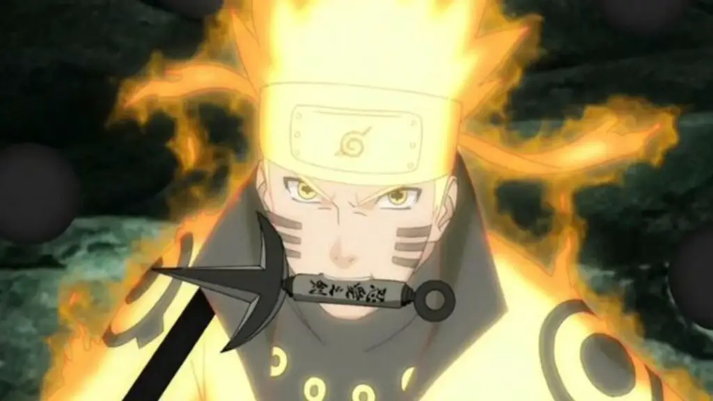 Seis Caminos Modo Sabio Naruto Transformación