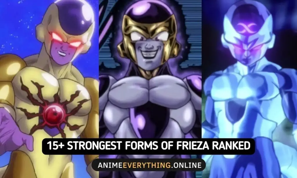 15+ formes les plus fortes de Frieza classées