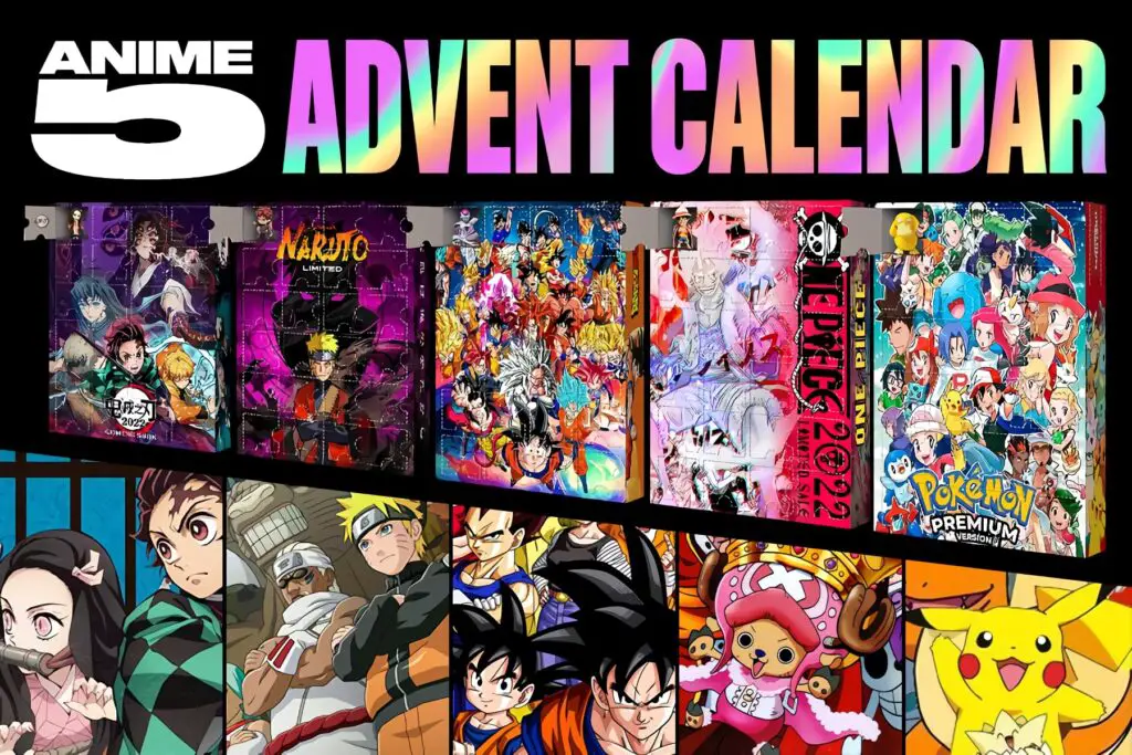 Guide des cadeaux du calendrier de l'Avent Anime