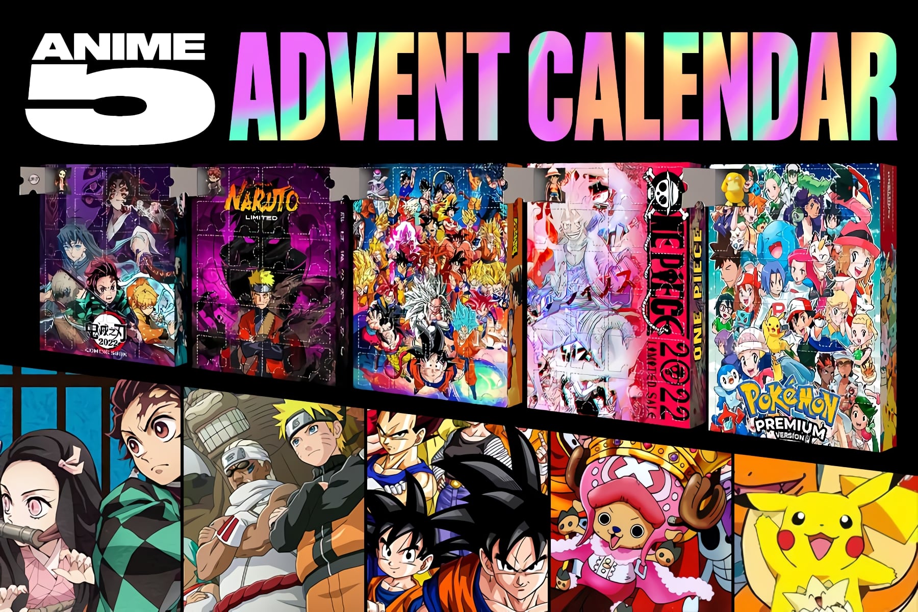 Calendários do Advento Anime - O MELHOR guia de presentes para