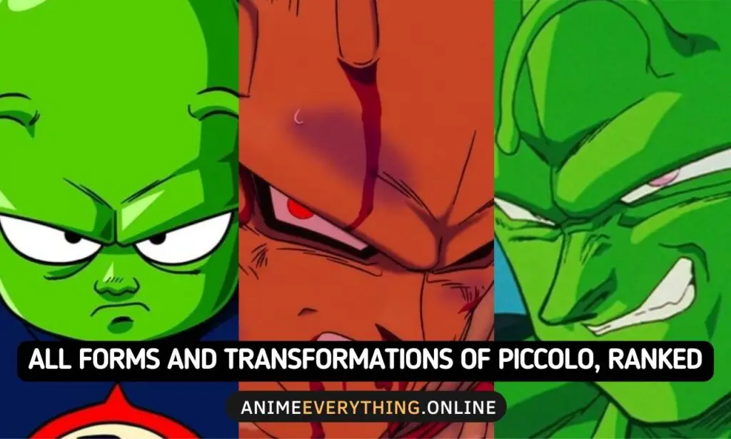 Piccolo All forms