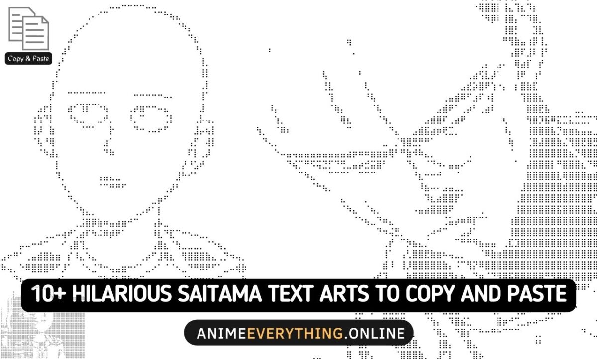 30+ HILARIOUS Anime Text Arts To Copy And Paste