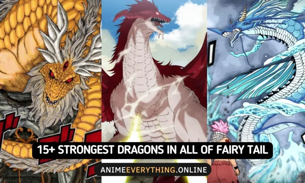 Dragões mais fortes de toda a Fairy Tail