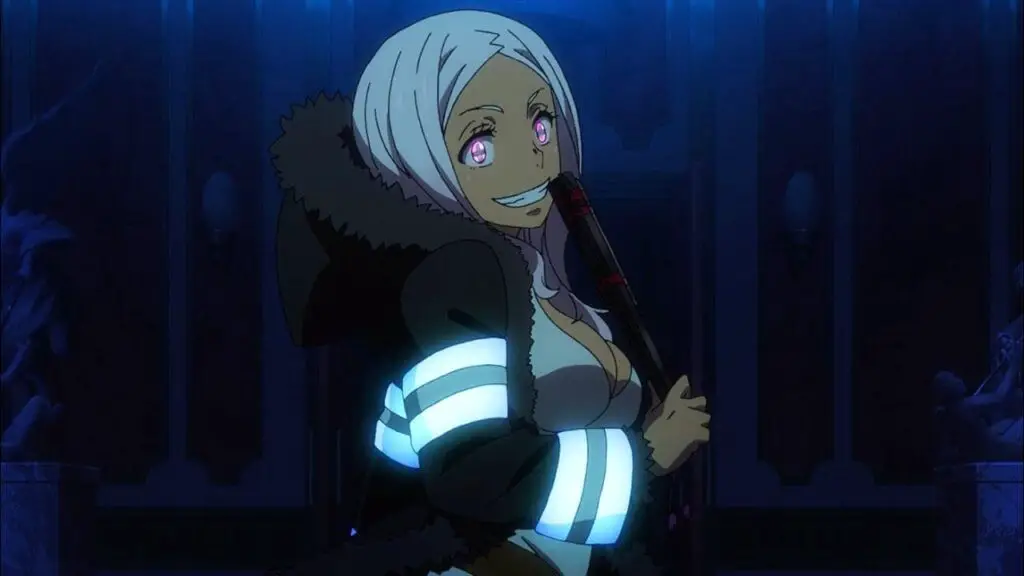 Hibana from Fire Force - hottest black female characters