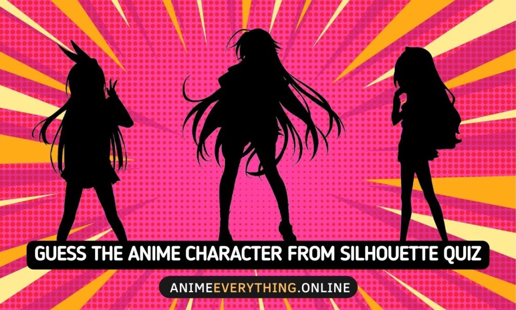 Guess the anime character from silhouette