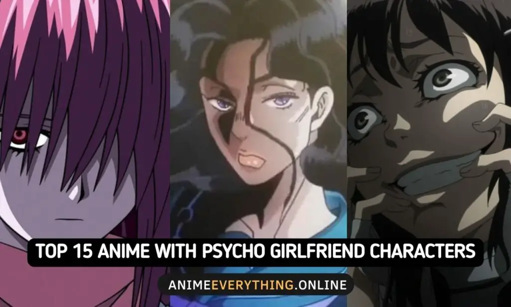 Os 15 melhores personagens de animes com namoradas psicopatas
