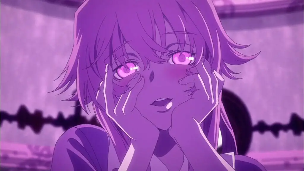 Future Diary (Yuno Gasai) - best Anime With Psycho Girlfriend