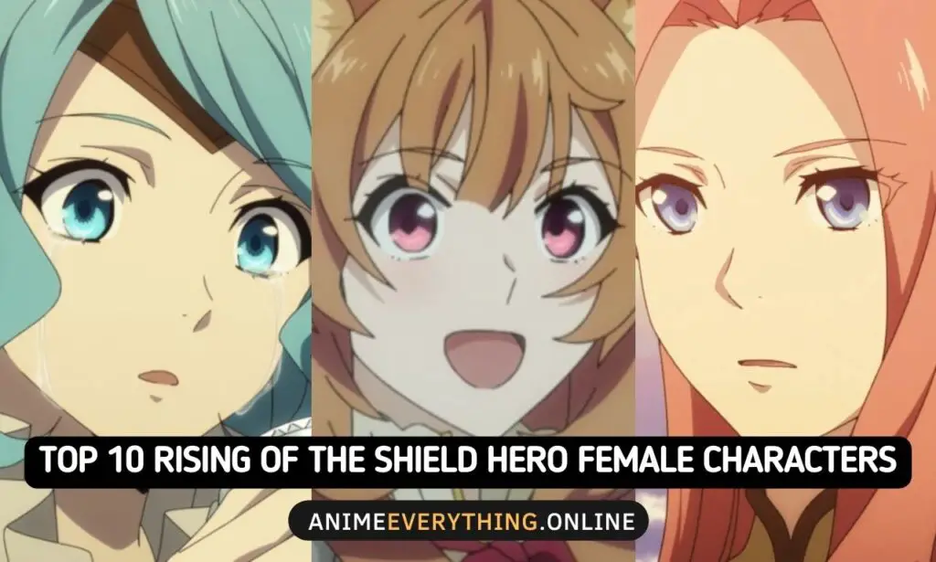 levantamiento de los personajes femeninos del héroe del escudo