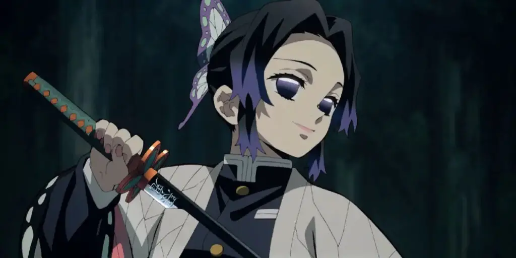 Shinobu Kocho - meilleurs personnages féminins pour le tueur de démons
