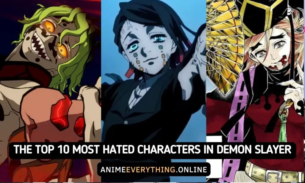 I 10 personaggi più odiati di Demon Slayer