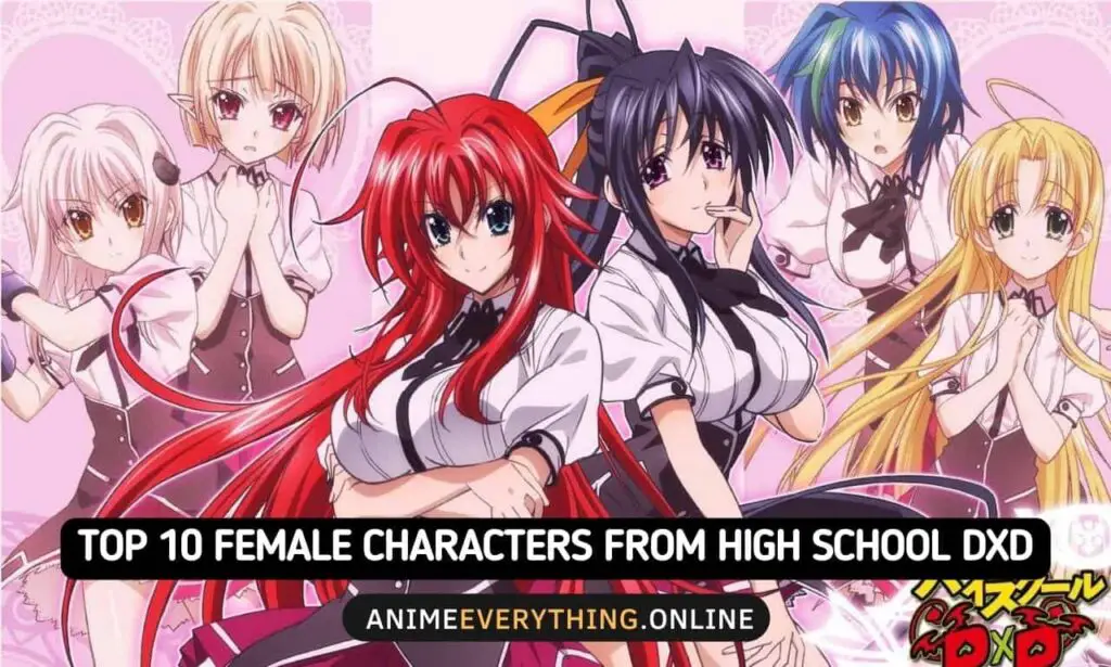 Top 10 Female Characters From High School DxD