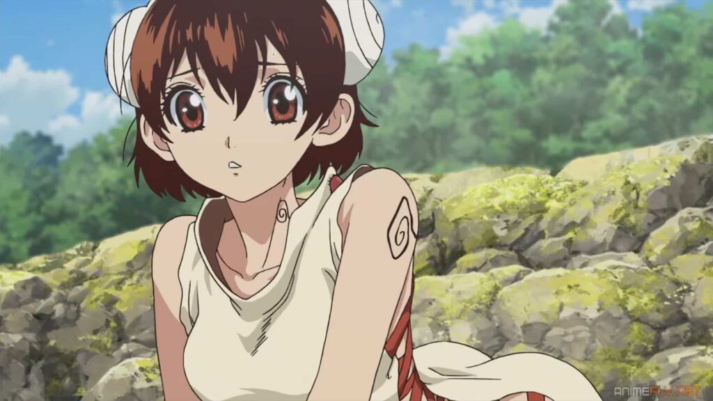 Personagens femininas de Yuzuriha - Dr Stone