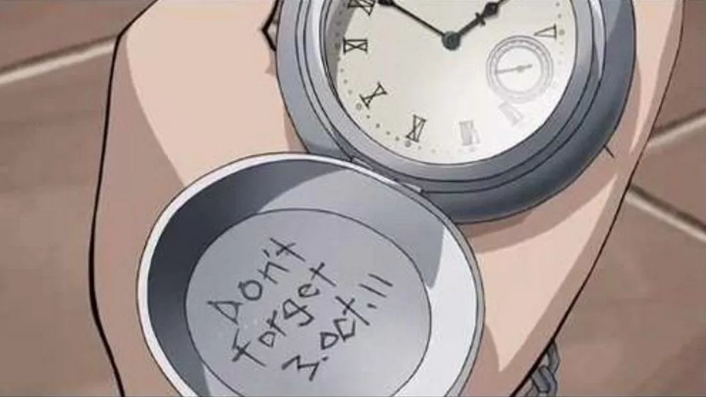 fma pocket watch - don't forget oct 3