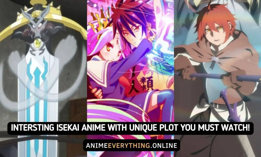 10+ interessanti anime Isekai con trama unica che devi guardare!