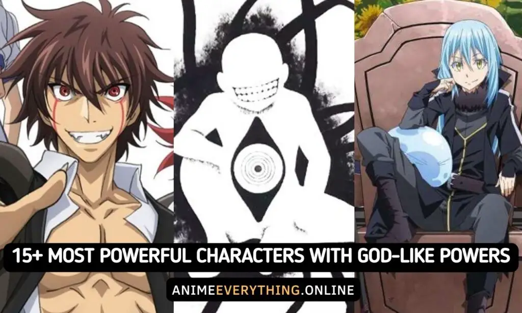 15+ Most Powerful Anime characters with god-like powers