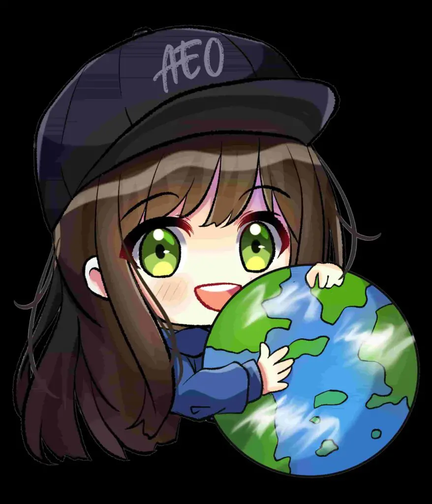 AEO girl earth min
