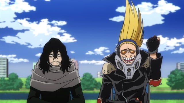 Aizawa x presente micrófono