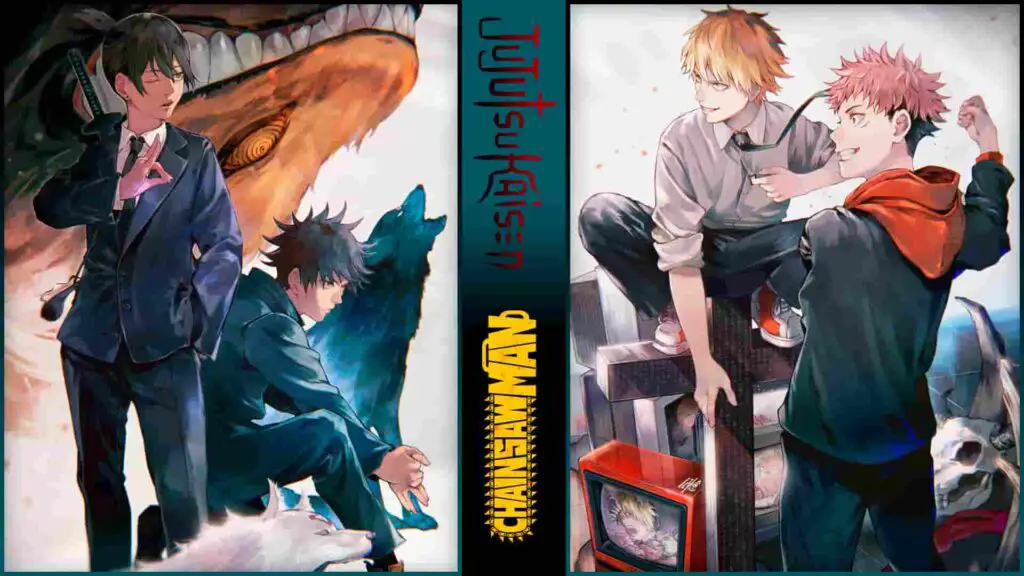 How are Chainsaw Man and Jujutsu Kaisen similar