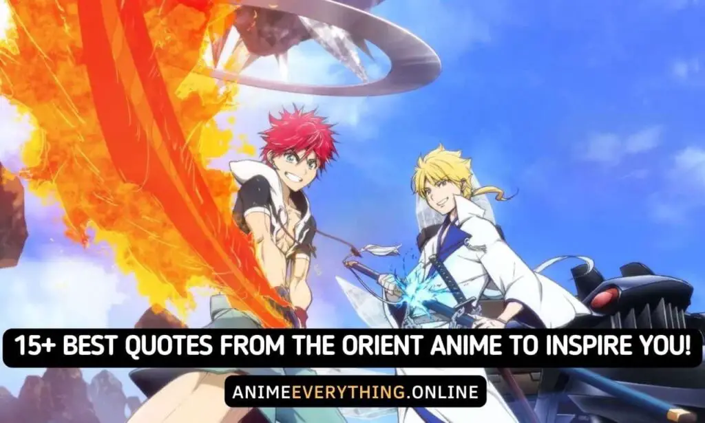 Anime-Zitate aus dem Orient