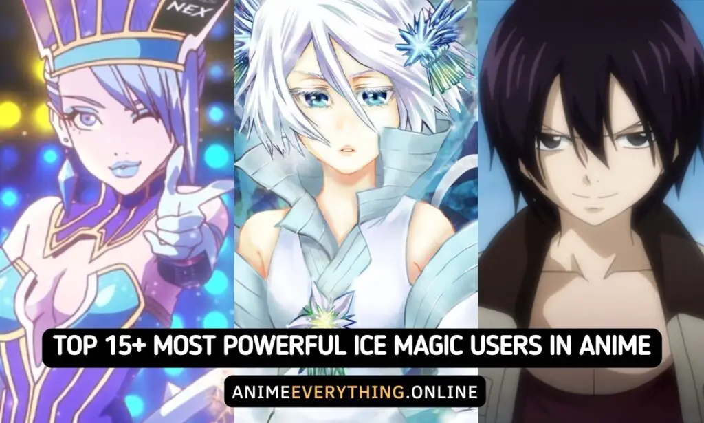 Os 15 usuários de magia de gelo mais poderosos em anime
