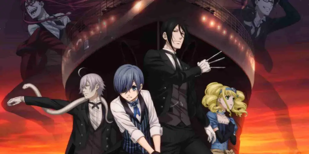 Black Butler - anime with demons and devils
