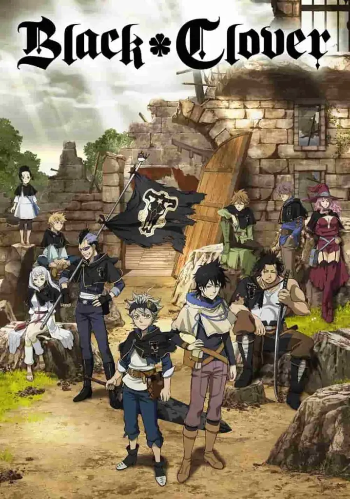 Black Clover - anime with demons and devils