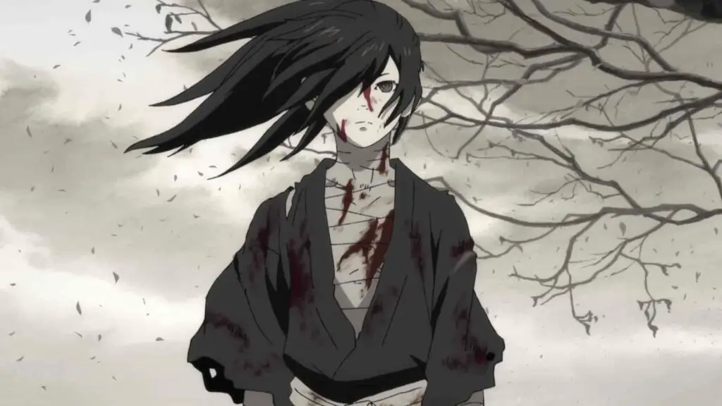 Dororo - anime with demons and devils