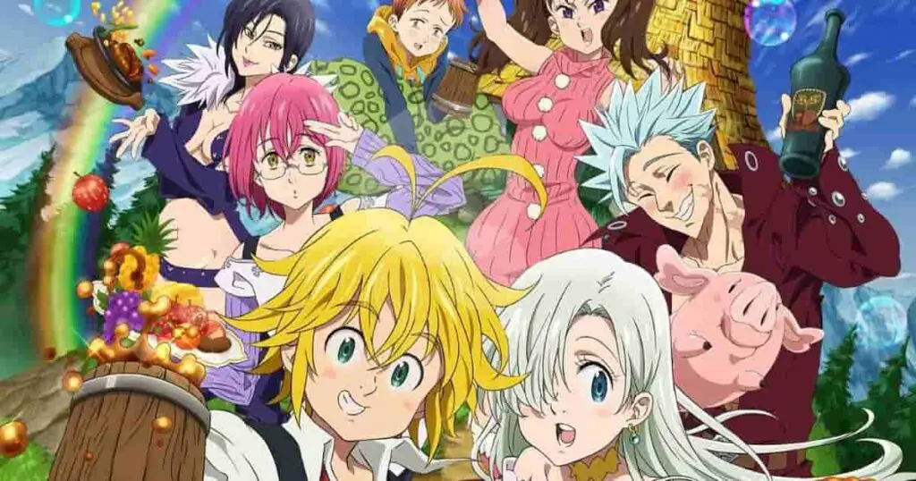 Seven Deadly Sins - anime with demons and devils
