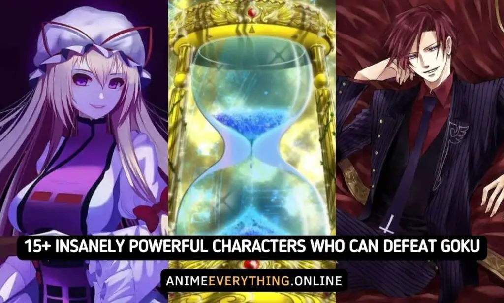 Más de 15 personajes increíblemente poderosos que pueden derrotar a Goku-min