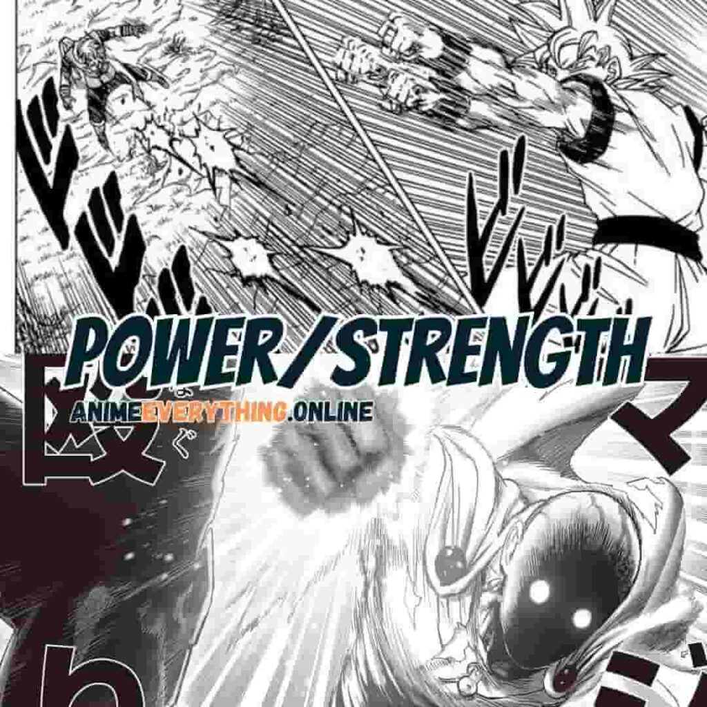 Goku vs. Saitama: Macht
