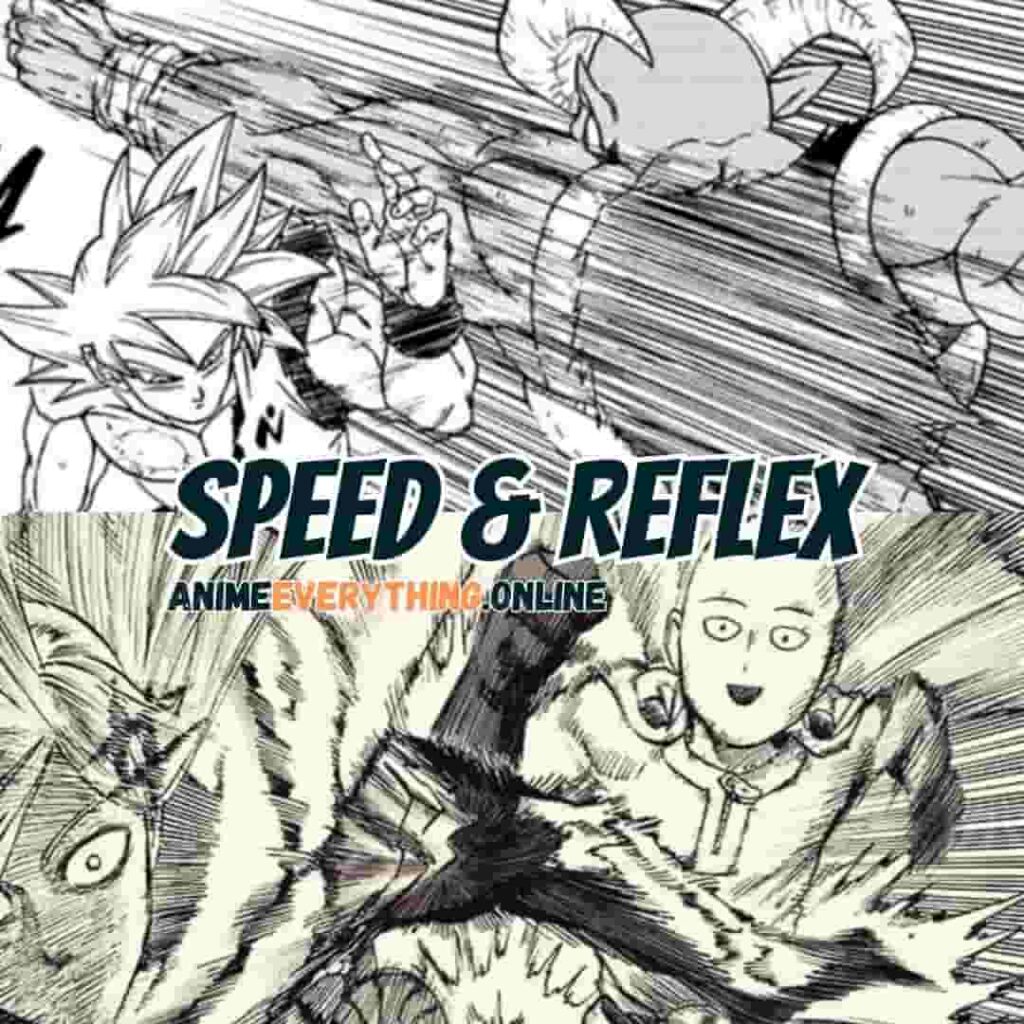 Goku vs. Saitama: Geschwindigkeit