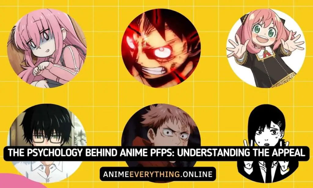La psicología detrás de los PFP de anime Comprender el atractivo-min