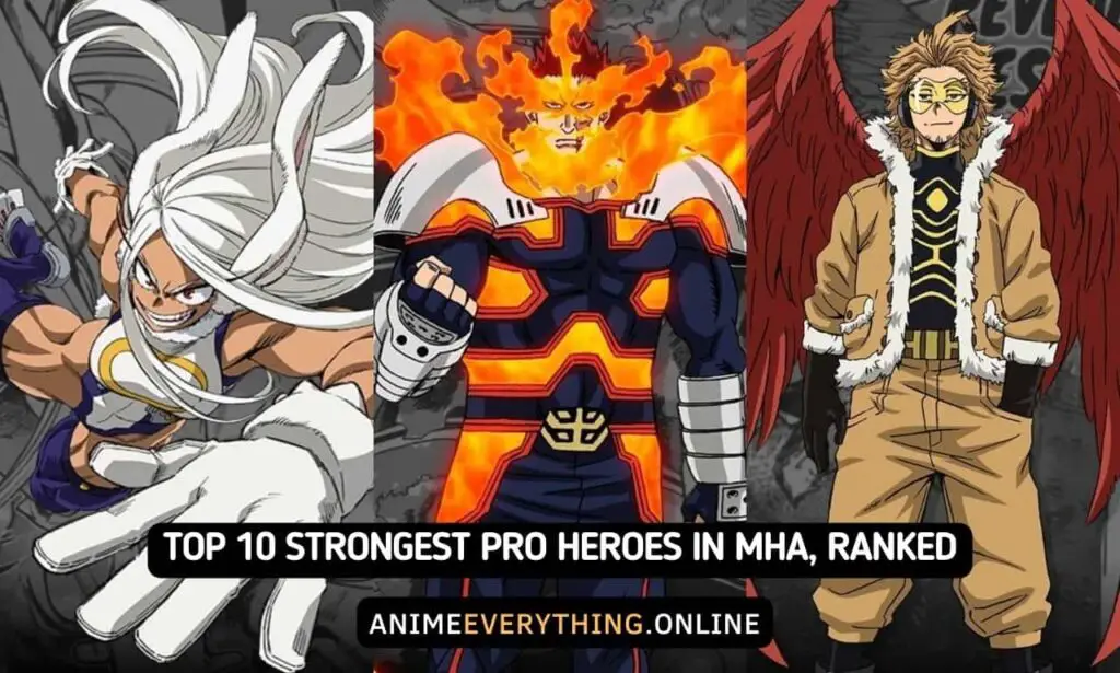 Top 10 der stärksten Pro-Helden in MHA-min