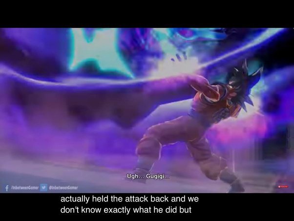 Xeno Goku a annulé une attaque destructrice de multivers