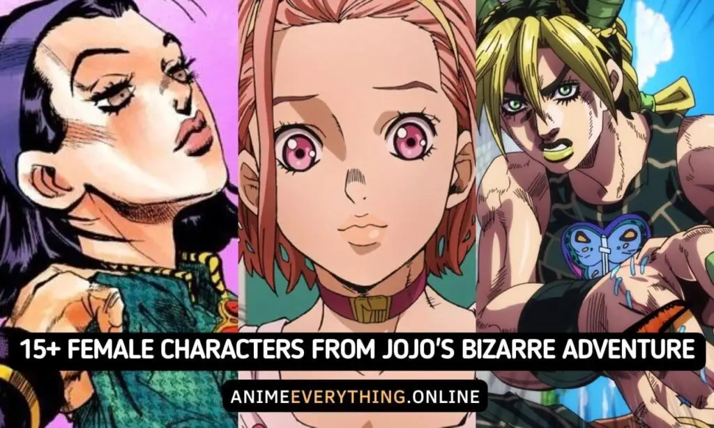 15+ personnages féminins les plus populaires de l'aventure bizarre de JoJo